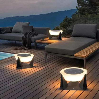 Spots Solaires Orientables pour Jardin et Paysage – Lampes de Chemin LED d'Extérieur Étanche Éclairage extérieur Electro Paris Default