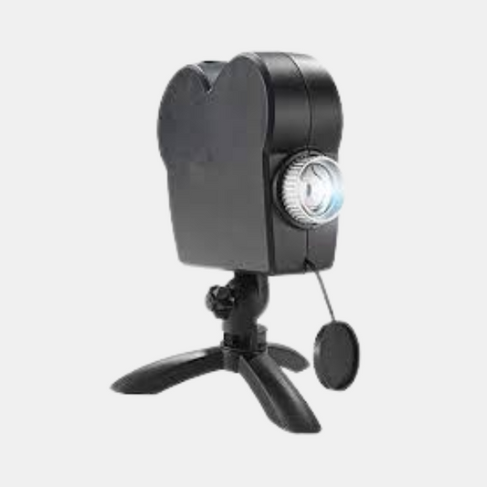 Projecteur d'Hologrammes d'Halloween avec Vidéos – Décoration FX pour Fenêtre Intérieur/Extérieur Décorations saisonnières Electro Paris Super-luxe paquet (projecteur +12 vidéos Halloween/Noël)