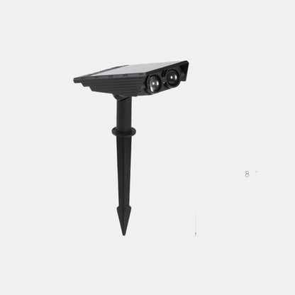 Projecteur solaire multi-zoom à LED étanche pour l'extérieur Lampadaires Electro Paris Blanc chaud