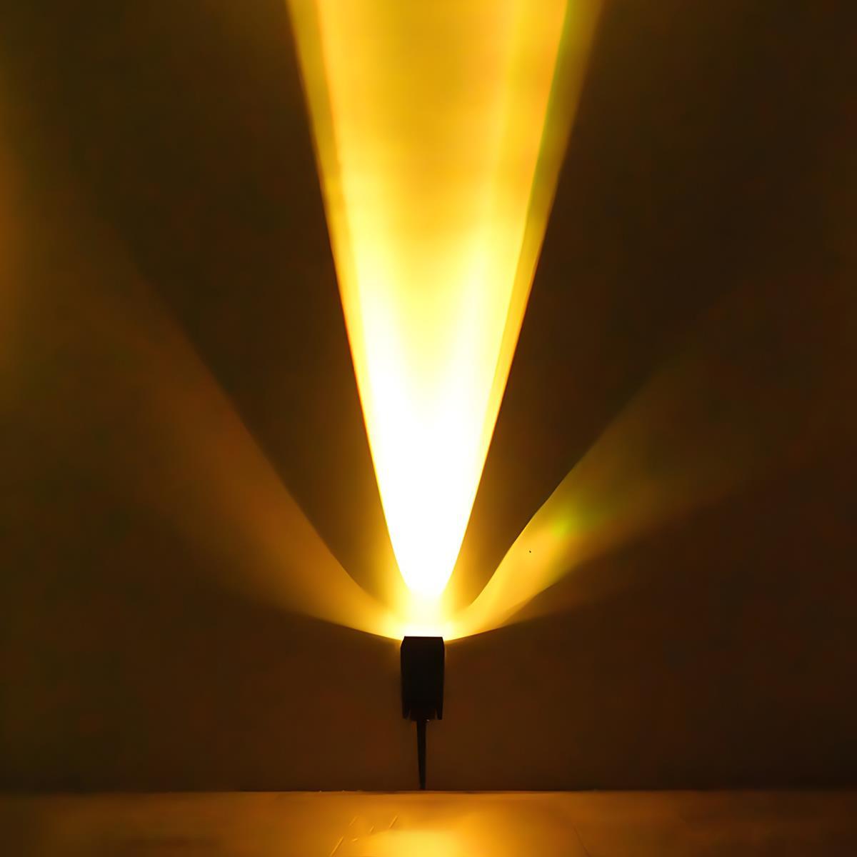 Projecteur solaire multi-zoom à LED étanche pour l'extérieur Lampadaires Electro Paris