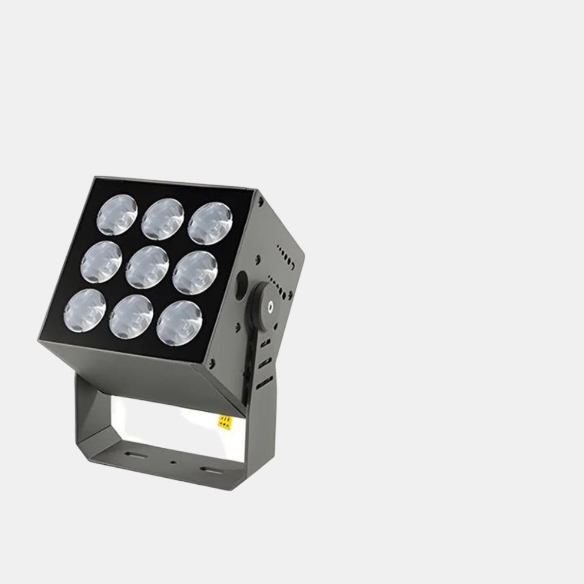 Projecteurs LED d'extérieur puissants et étanches pour l'éclairage paysager Lampadaires Electro Paris Rectangulaire 30W Blanc chaud