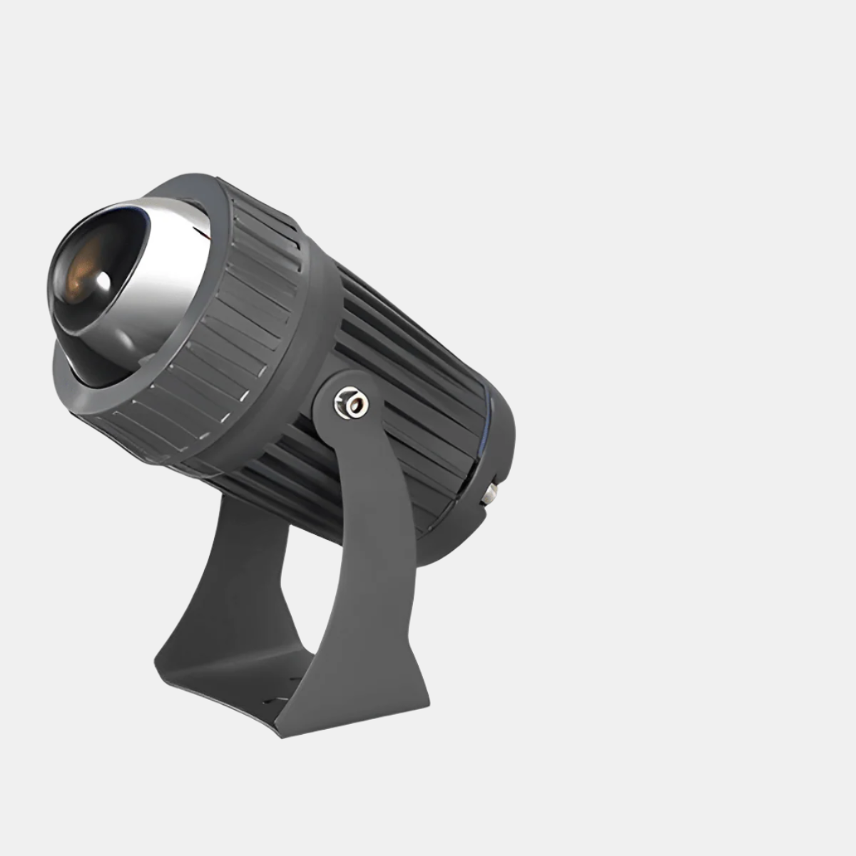 Projecteurs LED d'extérieur puissants et étanches pour l'éclairage paysager Lampadaires Electro Paris Cylindre 3W Jaune