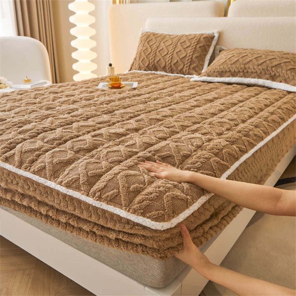 Protège-Matelas UltraSoft En Éponge – Lavable Et Respirant Sandsberg032517 Electro Paris Complet Marron