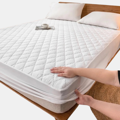 Protège-Matelas Ajusté Imperméable – Confort et Protection Mattress Protectors Electro Paris Blanc 91 × 183 cm