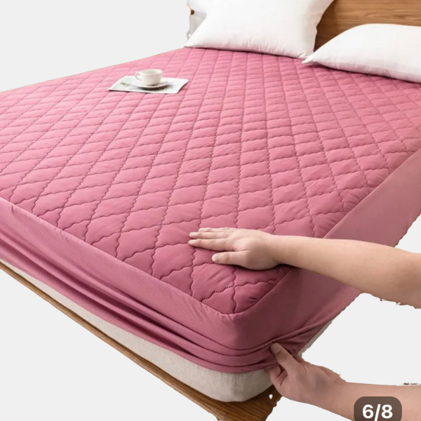 Protège-Matelas Ajusté Imperméable – Confort et Protection Mattress Protectors Electro Paris Rose 91 × 183 cm