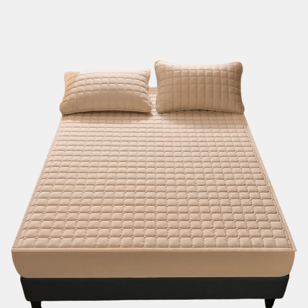 Protège-Matelas Ajusté Imperméable – Confort et Protection Mattress Protectors Electro Paris Marron 91 × 183 cm