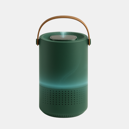 Purificateur d'Air HEPA Portable USB – Idéal pour Bureau et Voiture Purificateur d'air Electro Paris Vert