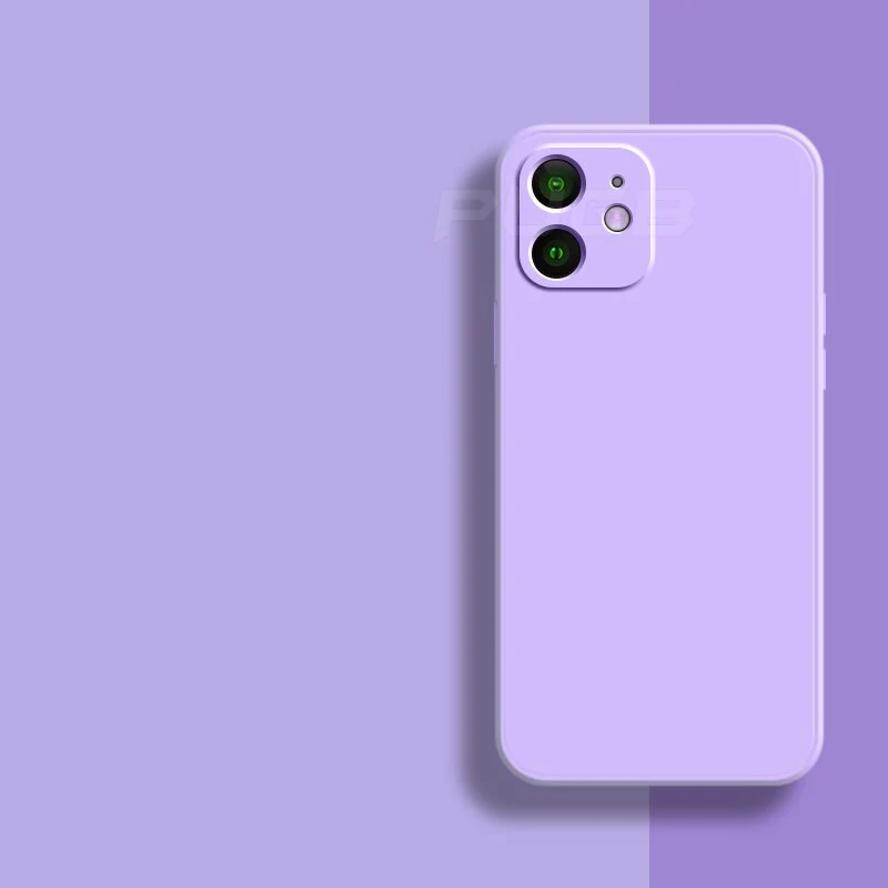 Étui En Silicone Liquide Souple Et Résistant Pour iPhone 11 12 Et 13 Mobile Phone Cases Electro Paris