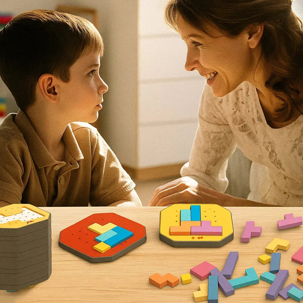 Jeu De Puzzle Logique Coloré Pour Enfants Et Adultes Pour Développer Créativité Et Réflexion Toys & Games > Puzzles > Jigsaw Puzzles > Educational Building Block Puzzles Electro Paris