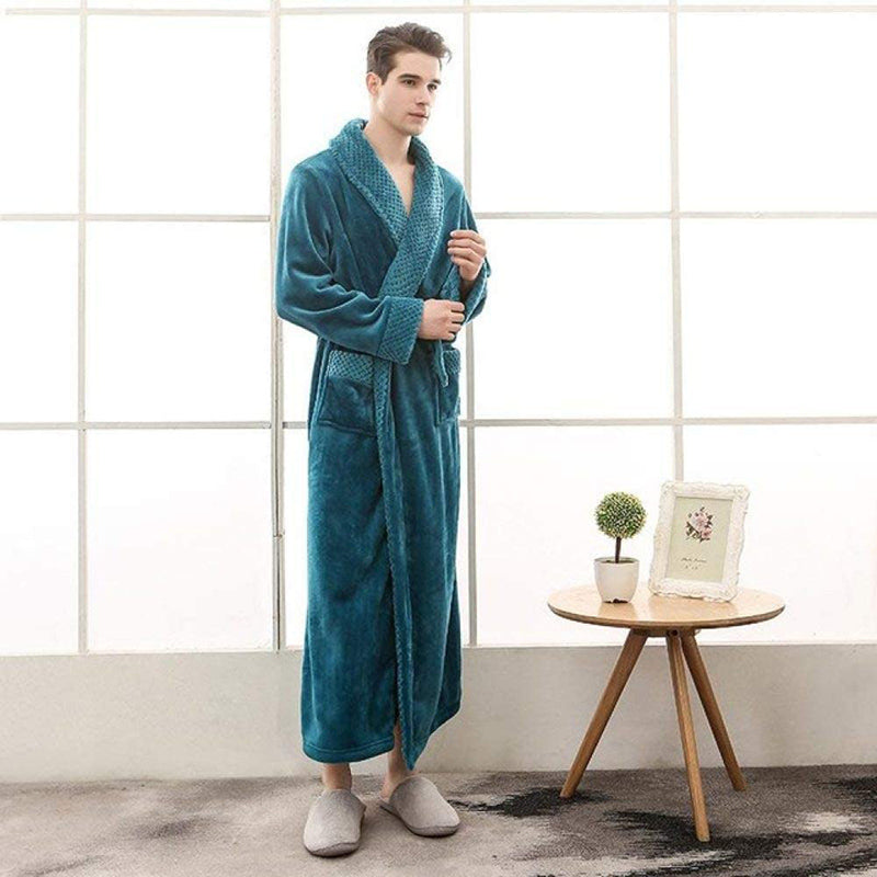 Peignoir Long Et Doux – Confort Et Élégance Pour Les Journées Froides Bath robe Electro Paris