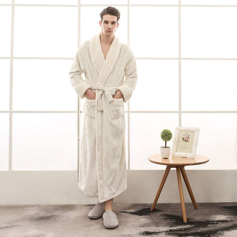 Peignoir Long Et Doux – Confort Et Élégance Pour Les Journées Froides Bath robe Electro Paris