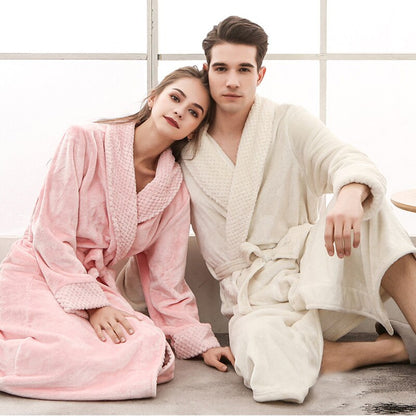 Peignoir Long Et Doux – Confort Et Élégance Pour Les Journées Froides Bath robe Electro Paris