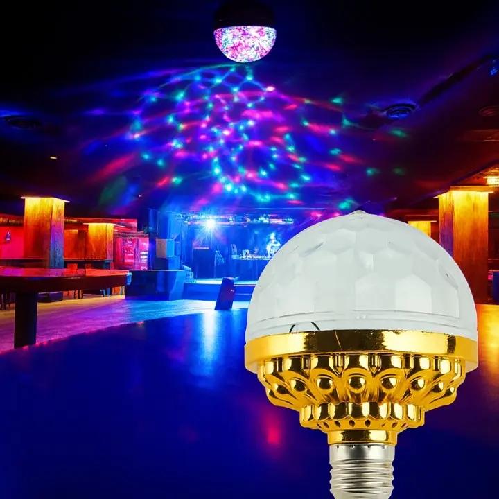 Ampoule LED Rotative RGB Avec Effet Stroboscopique Pour Créer Une Atmosphère De Fête Colorée Party light Electro Paris