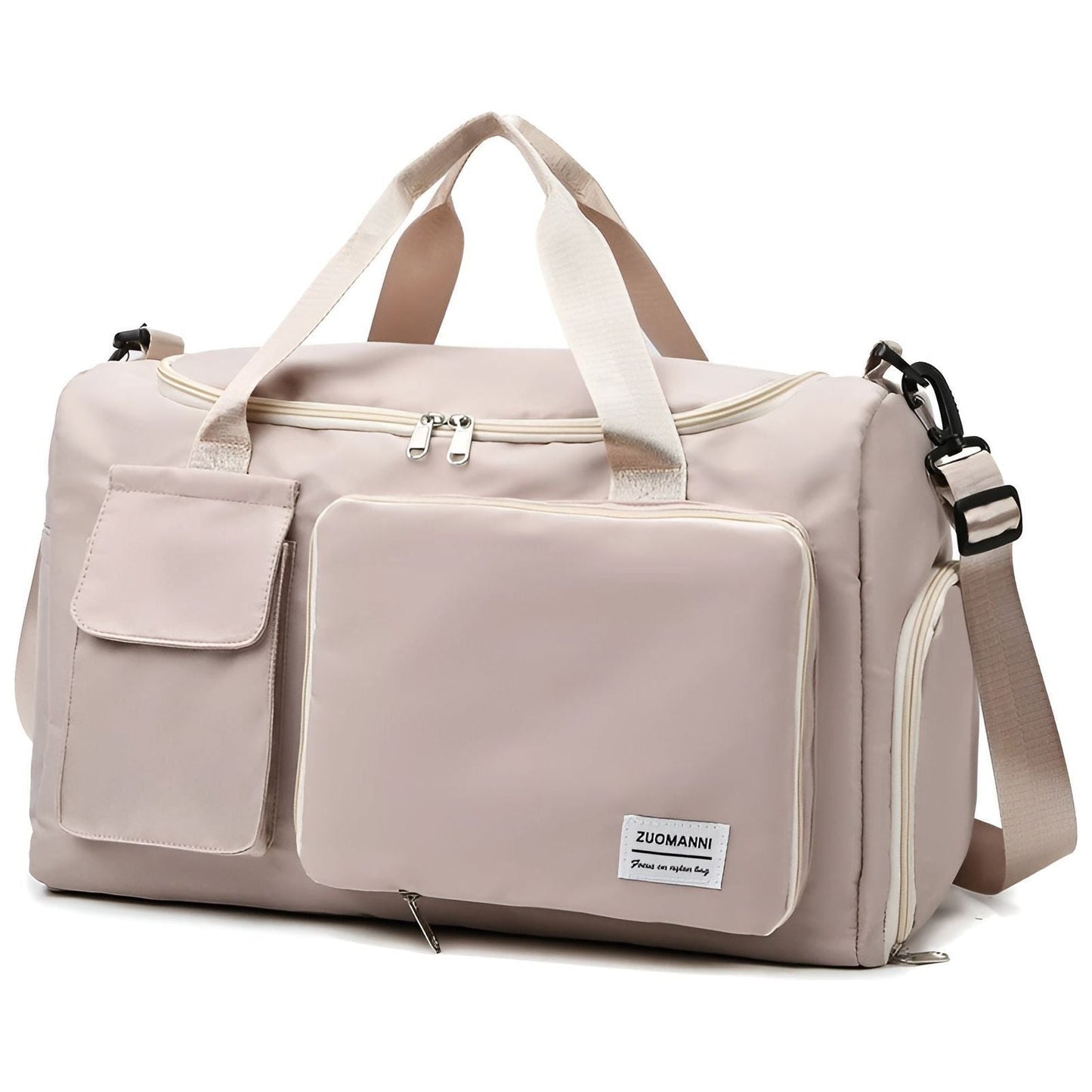 Sac de Voyage Spacieux Étanche Avec Compartiments Multiples Pour Hommes Et Femmes Travel bag Electro Paris Beige