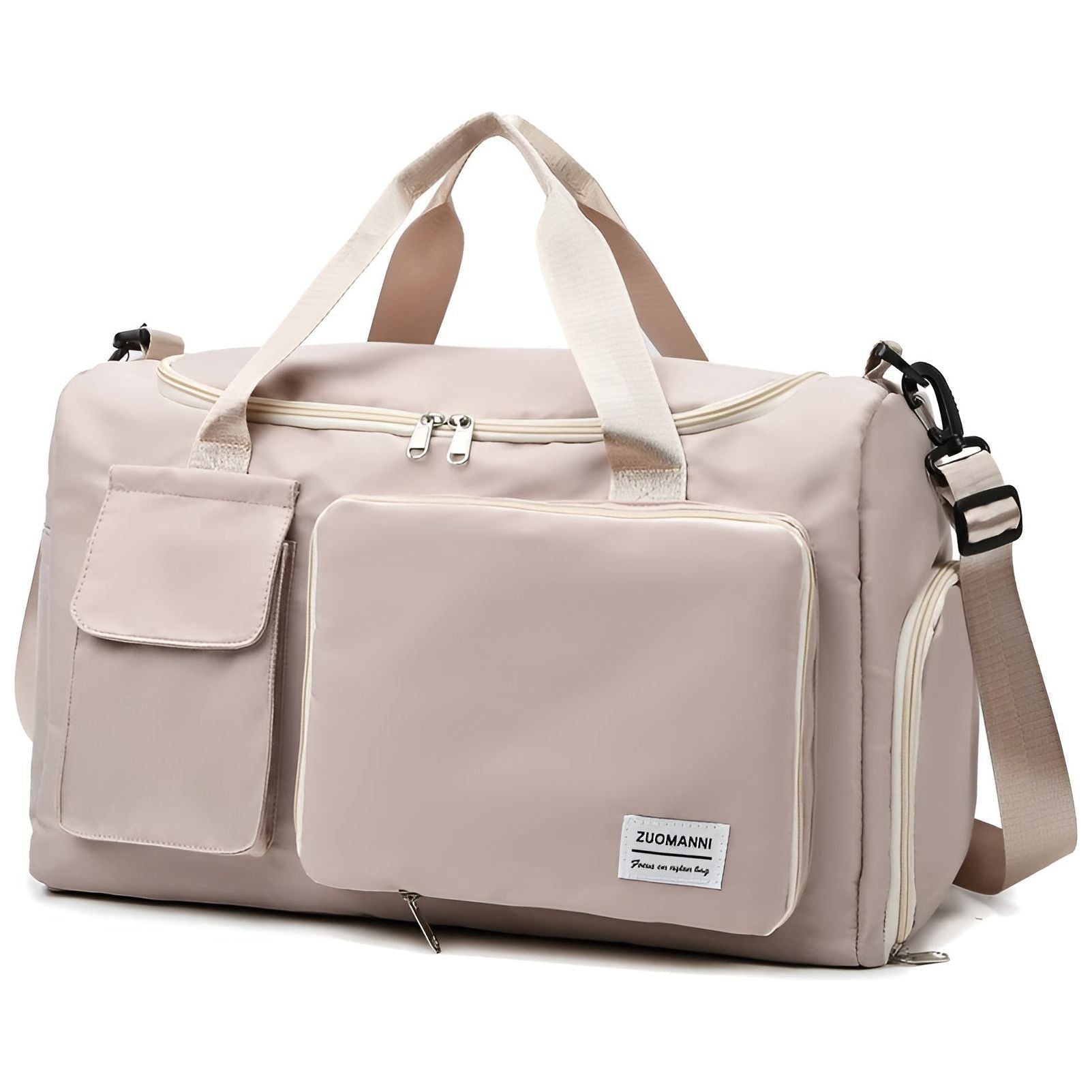 Sac de Voyage Spacieux Étanche Avec Compartiments Multiples Pour Hommes Et Femmes Travel bag Electro Paris Beige