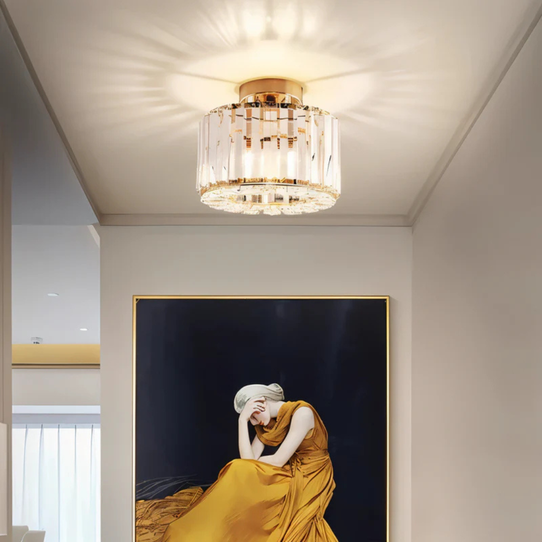 Radiance Plafonnier en Cristal Lampe Electro Paris