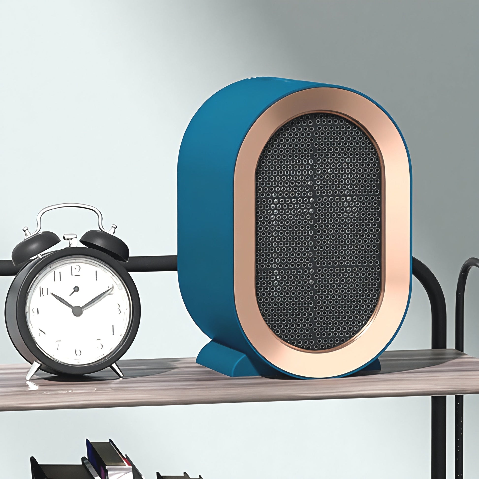 Chauffage d'Appoint Céramique pour Bureau – Radiateur Soufflant Électrique Portable Chauffages électriques Electro Paris Bleu