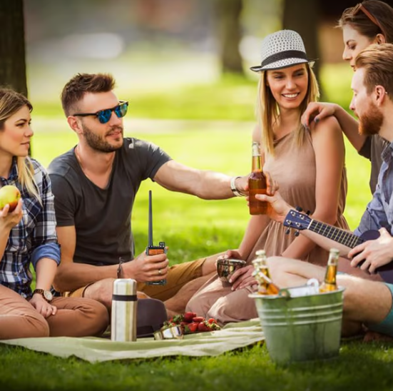 Talkie-Walkie Double Bande – Radio Longue Portée Avec 128 Canaux Communication Radio Electro Paris