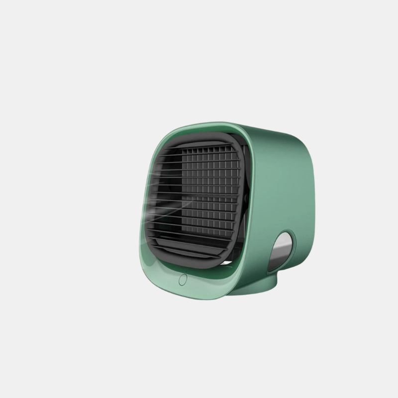 Rafraîchisseur d’Air USB 2-en-1 – Silencieux et Compact avec Humidificateur, Arrêt Automatique Refroidisseurs d'air et humidificateurs Electro Paris Vert