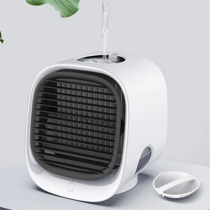 Rafraîchisseur d’Air USB 2-en-1 – Silencieux et Compact avec Humidificateur, Arrêt Automatique Refroidisseurs d'air et humidificateurs Electro Paris