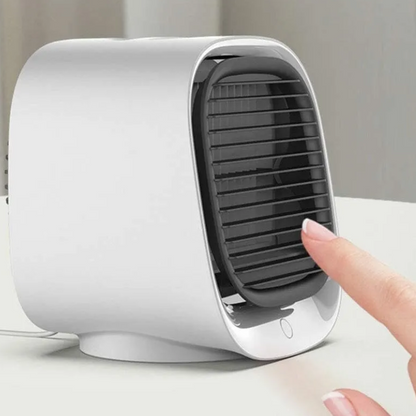 Rafraîchisseur d’Air USB 2-en-1 – Silencieux et Compact avec Humidificateur, Arrêt Automatique Refroidisseurs d'air et humidificateurs Electro Paris