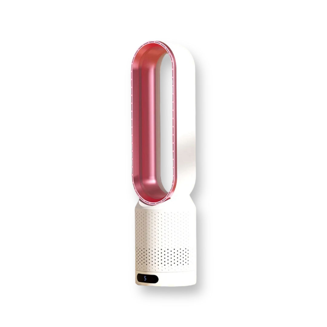 Rafraîchisseur d’Air 3-en-1 Sans Pales avec Purificateur, Oscillation & Écran LED Tactile Climatiseurs et ventilateurs Electro Paris Rose