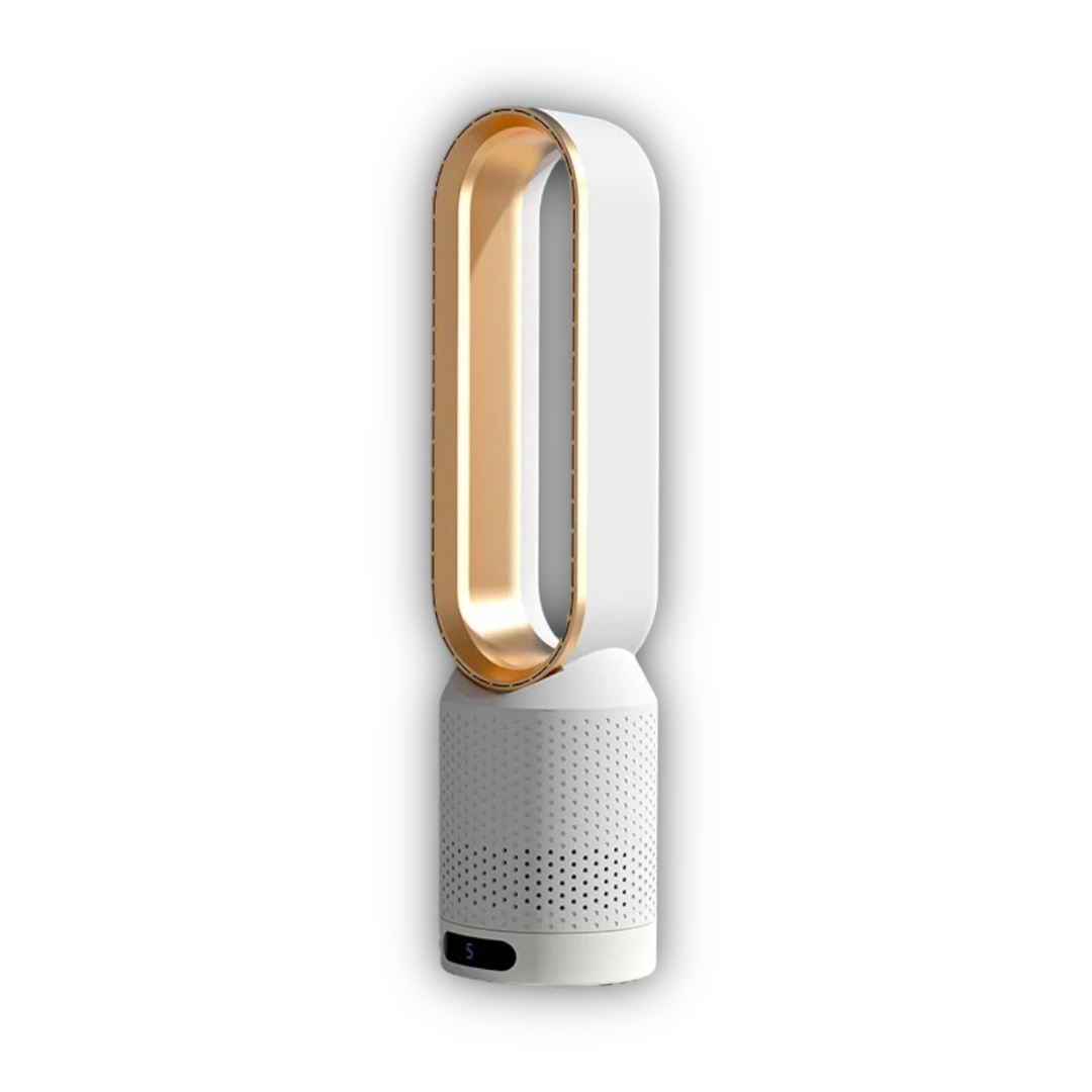Rafraîchisseur d’Air 3-en-1 Sans Pales avec Purificateur, Oscillation & Écran LED Tactile Climatiseurs et ventilateurs Electro Paris Or