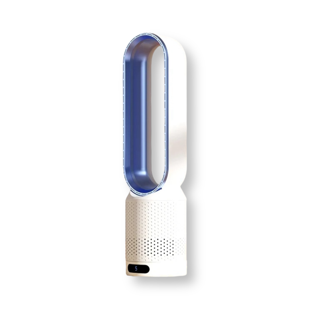 Rafraîchisseur d’Air 3-en-1 Sans Pales avec Purificateur, Oscillation & Écran LED Tactile Climatiseurs et ventilateurs Electro Paris Bleu