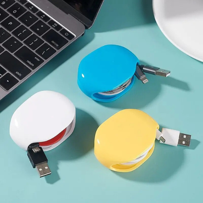 Rangement Câbles Rétractable – Enrouleur Automatique 2 m Storage & Organization Electro Paris