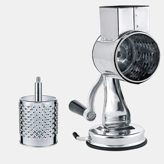Râpe et Trancheuse Rotative Multi-Fonctions – Coupe, Émince et Tranche Facilement Multi-Functional Kitchen Rotary Food Grater/Shredder/Slicer Electro Paris