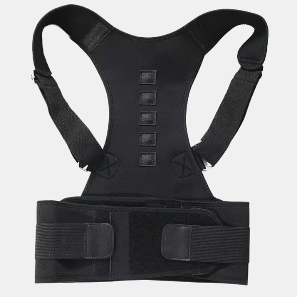 Redresse-Dos Magnétique – Confort et Posture Optimale **Magnetische Rug Corrector - BackAligner Electro Paris Noir S