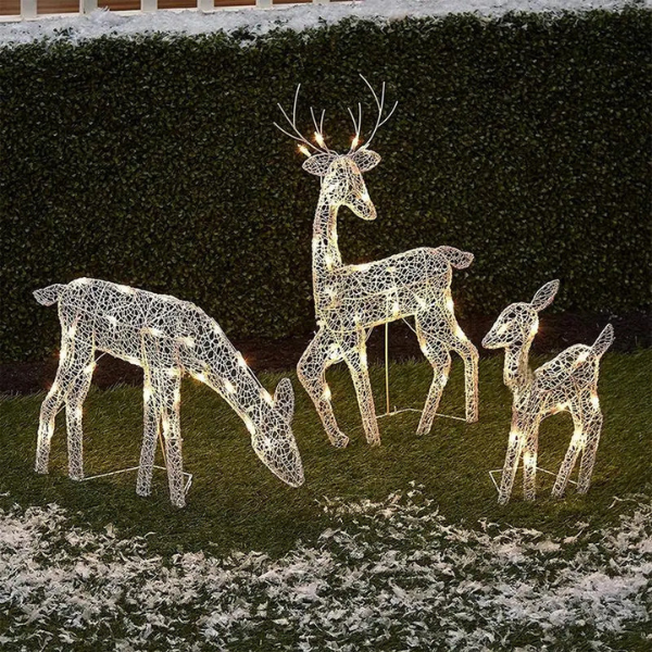 Renne Illuminé – Décoration de Jardin de Noël Seasonal & Holiday Decorations Electro Paris