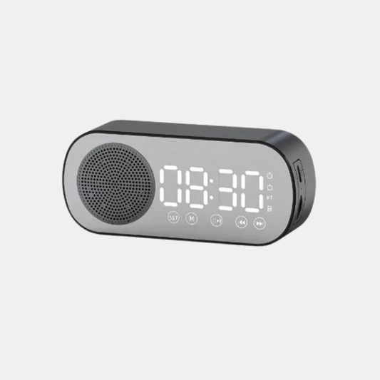 Réveil Digital – Radio FM Intégrée et Pratique Devices Electro Paris Noir