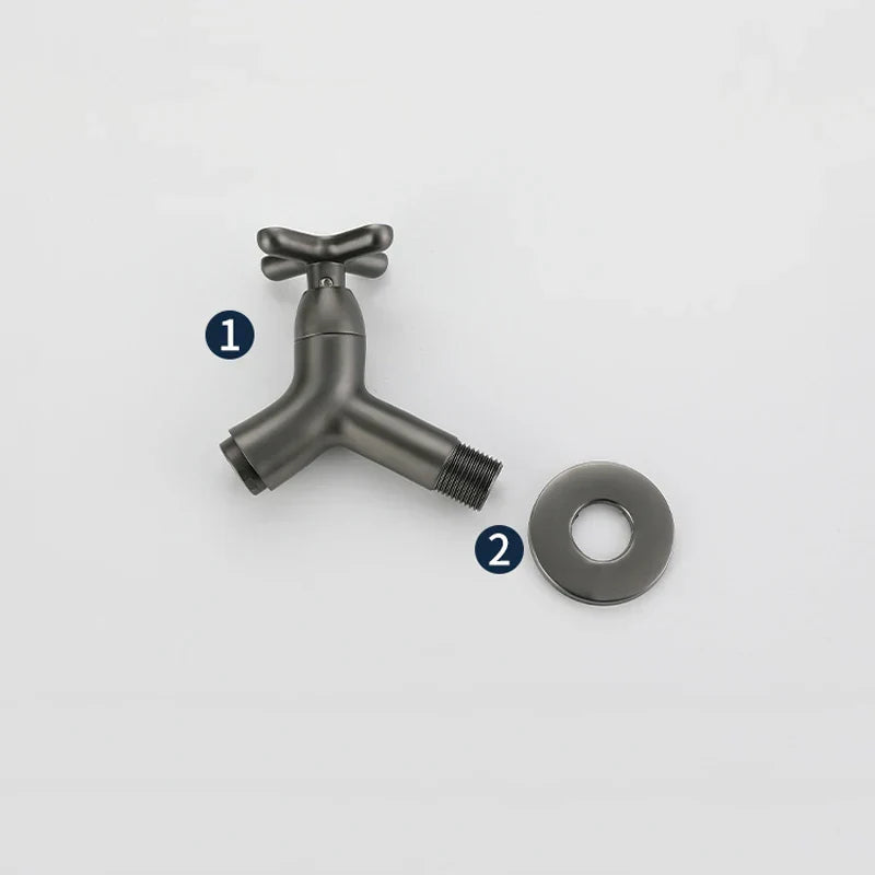 Robinet Mural en Laiton pour Eau Froide, Idéal pour Jardin et Buanderie Plomberie et accessoires Electro Paris