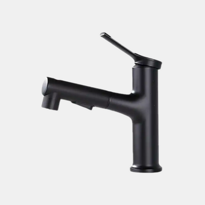 Robinet de Salle de Bain avec Douchette Rétractable – Mitigeur Lavabo Monocommande Multifonction Appareils de plomberie Electro Paris