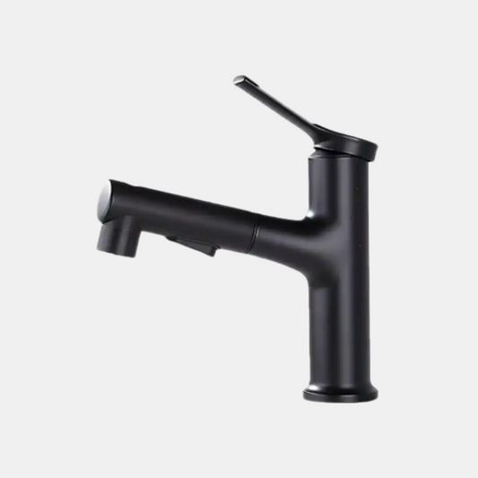 Robinet de Salle de Bain avec Douchette Rétractable – Mitigeur Lavabo Monocommande Multifonction Appareils de plomberie Electro Paris