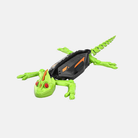 Robot Gecko Grimpeur pour Enfants – Jouet STIM Interactif avec Puissance de Succion Jouets télécommandés Electro Paris Vert