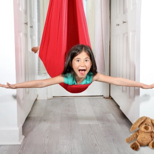 Balançoire Thérapeutique pour Enfants – Soutien Sensoriel et Concentration Swing Sets & Playsets Electro Paris Rouge