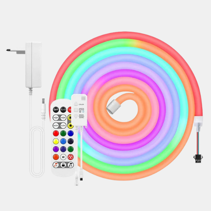 Ruban Néon LED Flexible Design Ondulé RGBIC