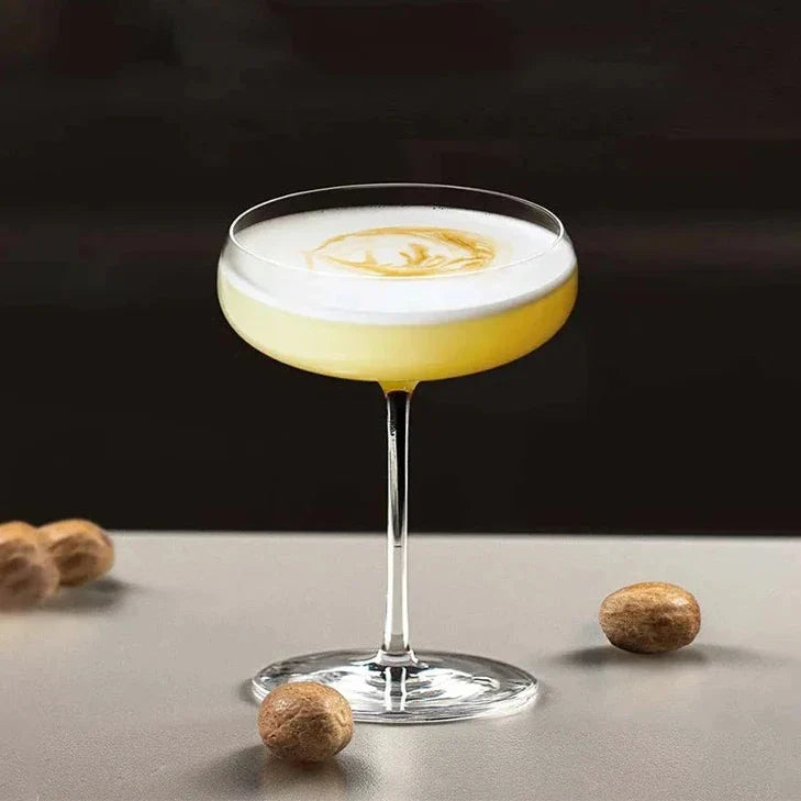 Verres À Cocktail En Cristal Faits Main – Set De 6