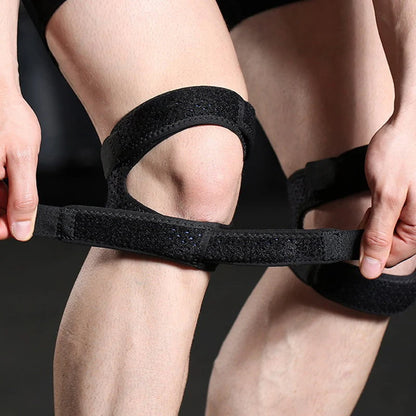Bandage Pour Genou Support À Double Sangle Pour Activité Et Récupération Knee brace Electro Paris