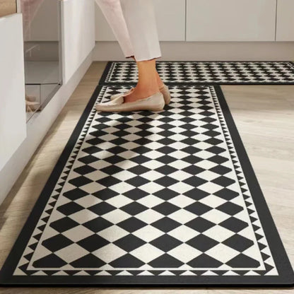 Tapis De Cuisine Antidérapant Premium Élégance Confort Et Sécurité Au Quotidien Black Friday Deal Rugs Electro Paris 11 40x60cm und 40x120cm