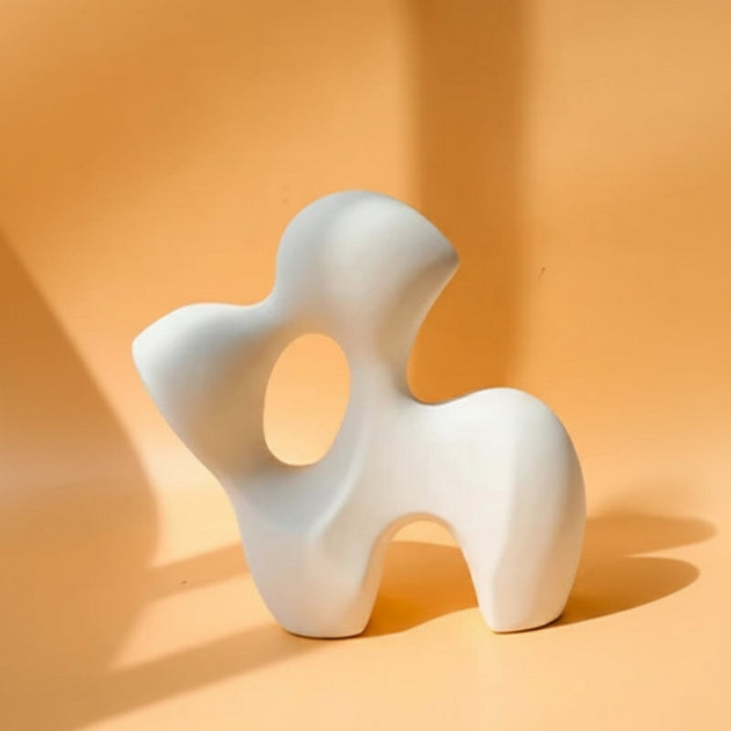 Sculpture Abstraite En Céramique Et Émail Pour Décoration Maison, Bureau Et Intérieur Moderne Sculpture Electro Paris