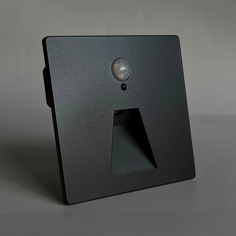 Applique Murale Avec Capteur De Mouvement Pour Éclairage De Escalier Et Ambiance Nocturne Wall Light Fixtures Electro Paris Noir D