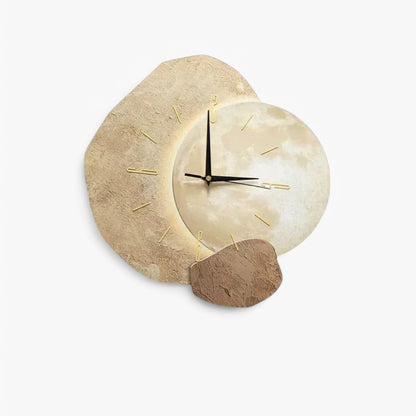 Horloge Murale Élégante En Métal Doré – Raffinement Floral Et Style Intemporel Wall clock Electro Paris Style B