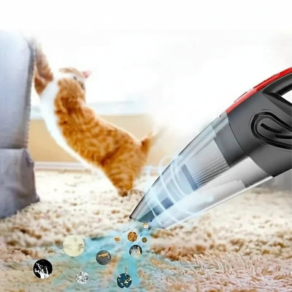 Aspirateur À Main Sans Fil Puissant Pour Nettoyage Profond À Domicile Et En Déplacement Vaccuum Electro Paris