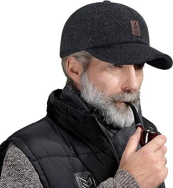 Bonnet D’Hiver Chaud Avec Cache-Oreilles Ajustable – Résistant Au Vent Et Confortable Cap Electro Paris