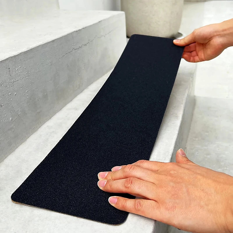 Bandes Antidérapantes Pour Escaliers En Caoutchouc Résistant À Grain 80 – Lot De 10 Pour Intérieur Et Extérieur Stair slip Electro Paris