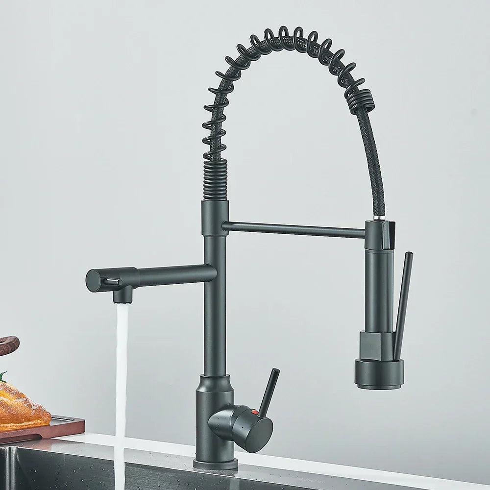 Robinet de Cuisine à Double Sortie – Contrôle Flexible de l’Eau & Design Élégant Kitchen faucet Electro Paris