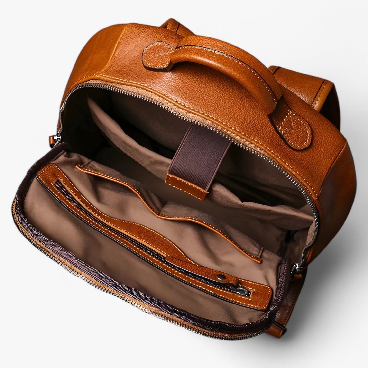 Sac à Dos Luxe En Cuir Pour Laptop 16 Pouces – Élégant, Spacieux et Confortable Pour Travail et Voyage Backpack Women Electro Paris